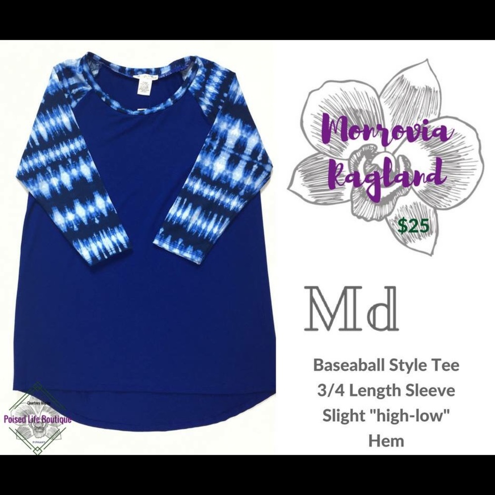 Honey & Lace Monrovia Raglan